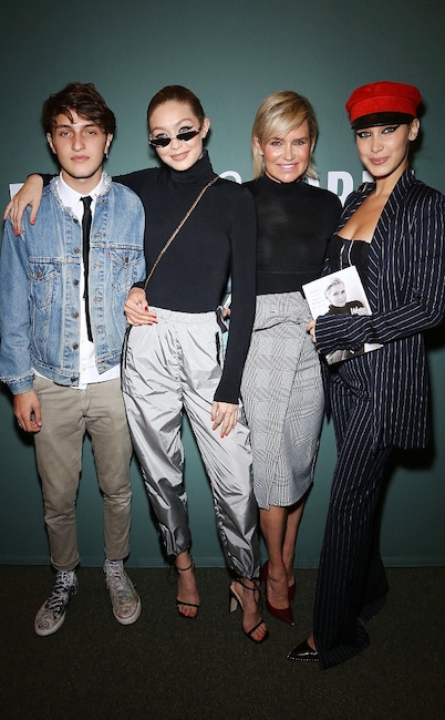 ESC: Gigi Hadid, Bella Hadid, Yolanda Hadid